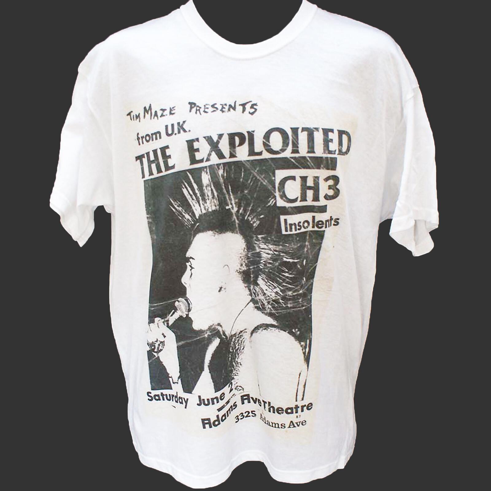 

THE EXPLOITED PUNK ROCK HARDCORE METAL T-Shirt Mens Womens Tees Top unisex S-3XL M
