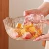 Japanese Style Glass Salad Bowl Set