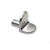 20pcs 5mm L - Shaped Shelf Support Studs: Fix Wooden/Glass Boards in Cabinets, Ideal Furniture Bracket Holders