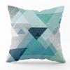 Home Decor Romantic Floral & Geometric Pattern Cushions Pattern Cushion Cover Suitable For Sofa Bedroom Car Pillow Cover
