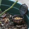 10 Pieces Fertilizer Basket Nutrition Cup Small Bonsai Fertilizer Box with Lid for Plant Gardening Offices Courtyards Balconies