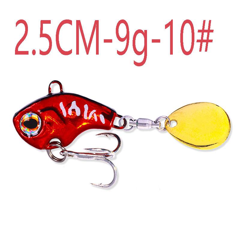 4g 8g 10g 15g 20g Fishing Lures Wobble Rotating Metal Vib Vibration Bait Fishing  Artificial Hard Baits Spinner Spoon Lure Pesca