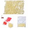 2500 Pcs Rubber Bait Bands For 3Mm To 10Mm Bloodworm Baits Fishing Elastic Band