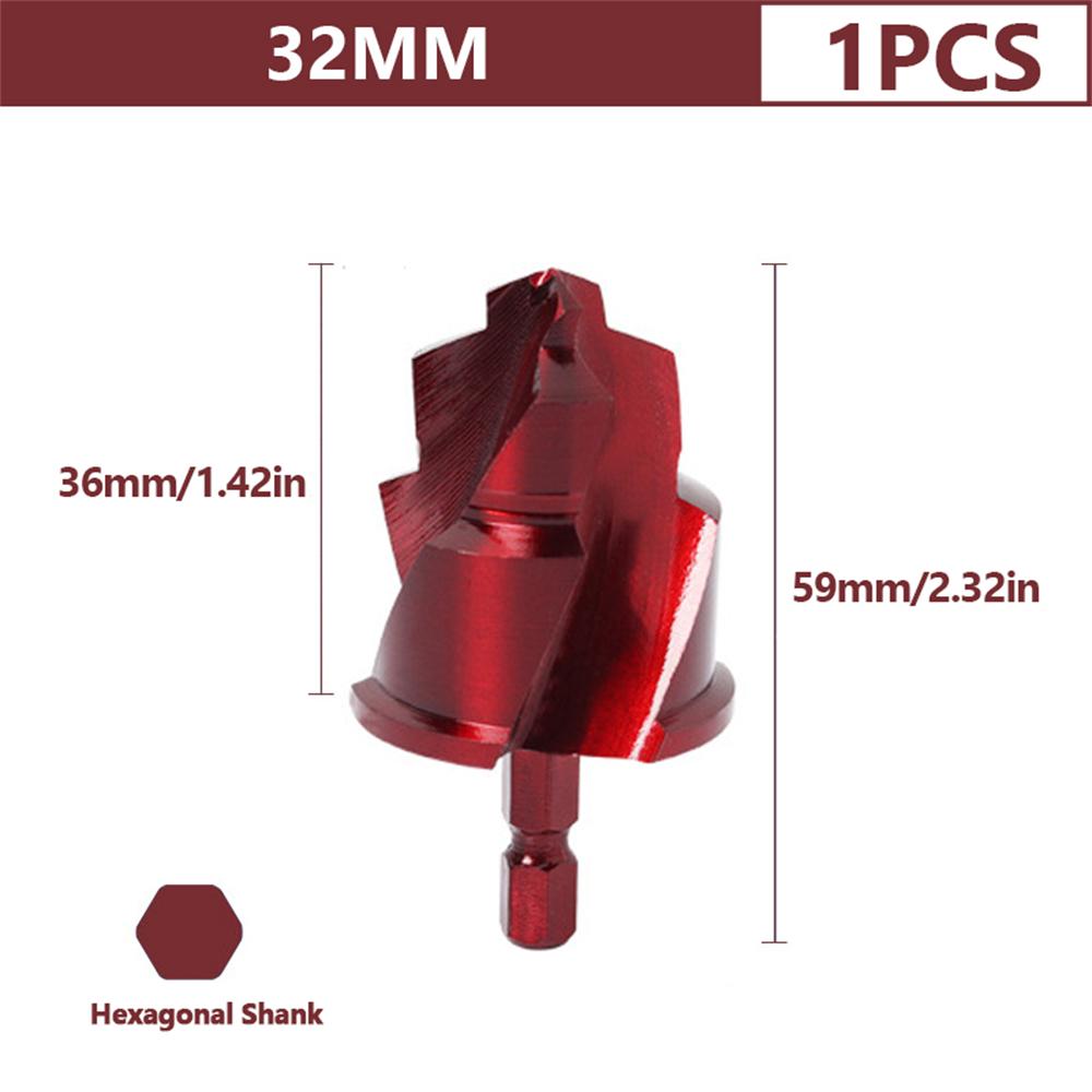 3Pcs PPR Lifting Stepped Drill Bit Hexagon Shank Water Pipe Connection Tool 20/25/32/40/50/63mm Stepped Drill Bit Drilling Tools
