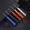 Adjustable Telescopic Push-pull Titanium Toothpicks Pocket Toothpick Fruit Pick Metal