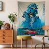 Japanese Classic Anime GGundam Tapestry Anime Tapestry Hanging Tarot Hippie Wall Rugs Dorm Wall Hanging Sheets