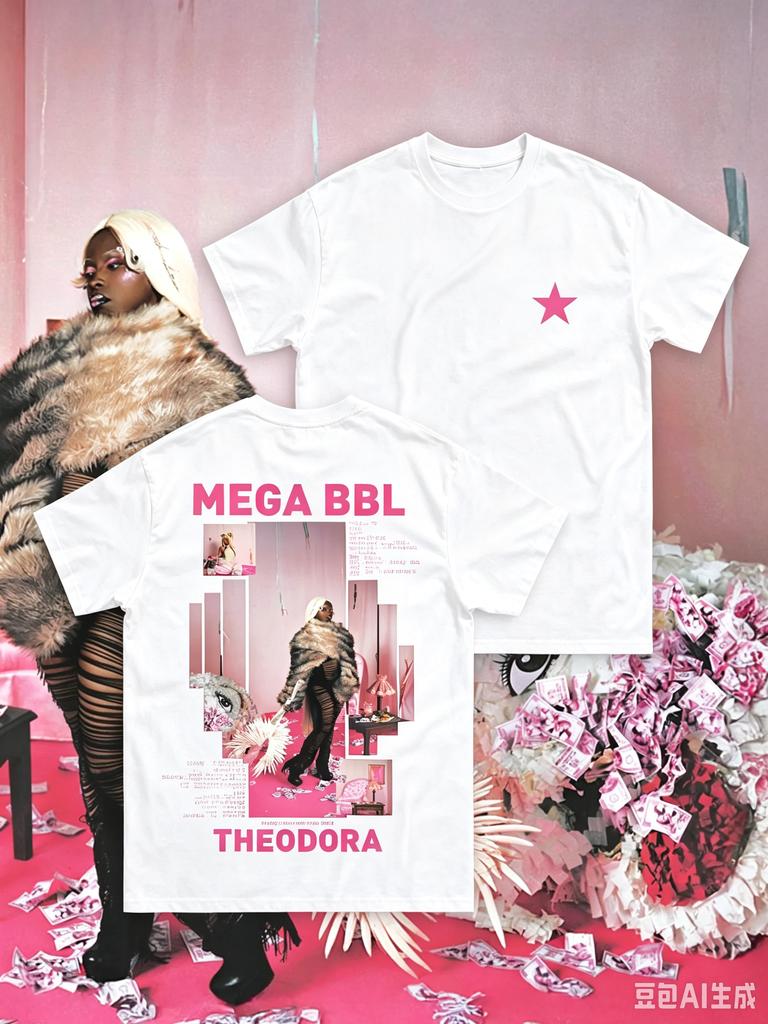 2026 Summer Oversized Men Vintage Hip Hop Collage Graphic Tee Y2k Street Aesthetic Short Sleeve Daily Tops