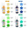Pigmento Luminescente Per Progetti Artistici in Calcestruzzo di Gesso Con Contagocce di Precisione e Colorante Colorante a Base d'Acqua da 50ml