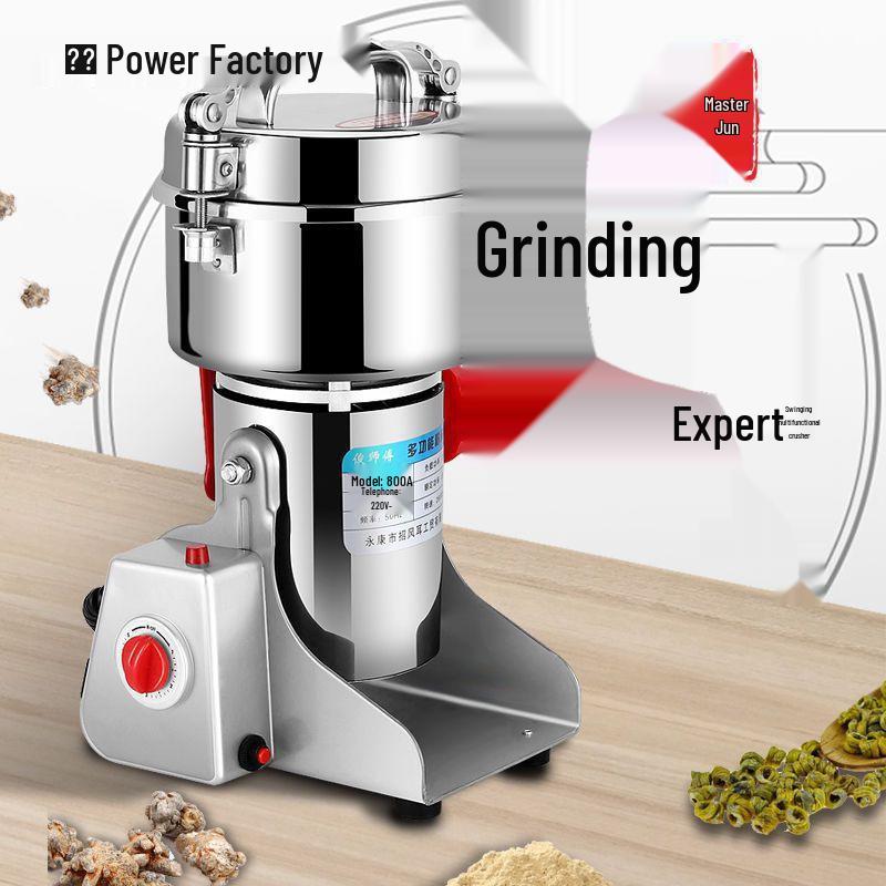 Nerezový domácí mlýnek na obilí - Superjemný práškovací stroj