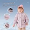 Kids' Mid-Length Hooded Down Jacket