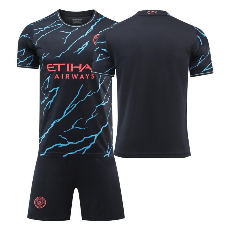 23-24 Manchester City Home Away Football Jersey Harlandford De Braunay Match Training 22