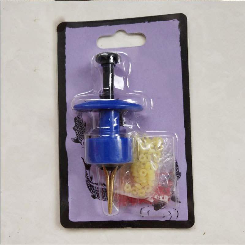 

Зажим для наживки на открытом воздухе Устройство для намотки лески Многоразовый мотыль Дождевой червь Складной Прочный Нескользящий Простой в использовании