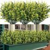 12 Bundles Artificial Flowers Outdoor Fake Shrubs Plants for Home Garden Decor