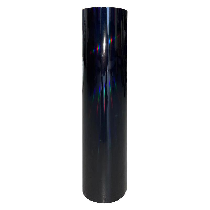 Silver PU Soft Metallic Fantasy Color Laser Heat Transfer Lettering Film