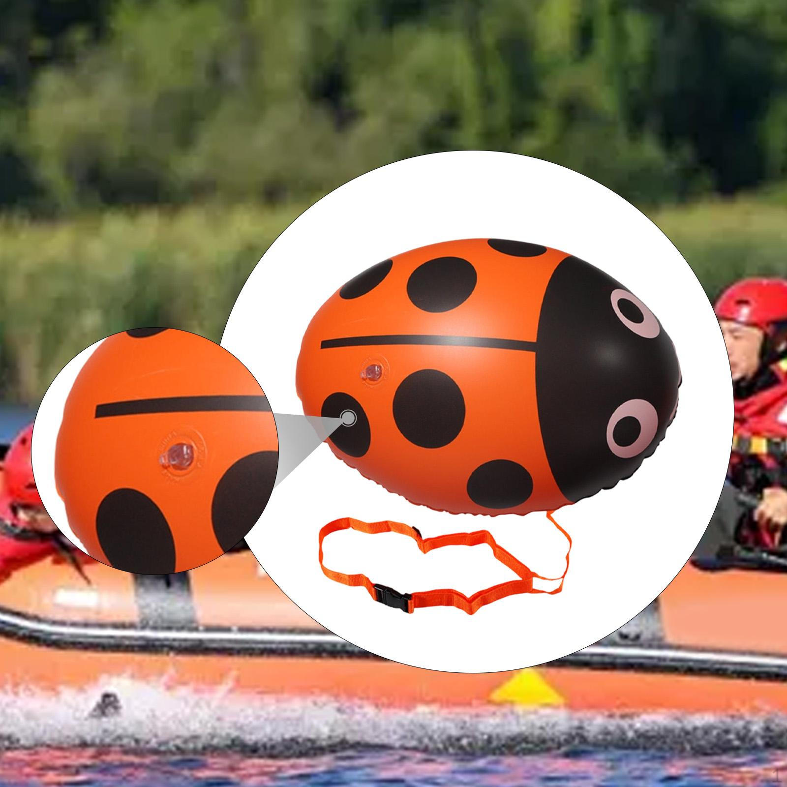 

Swim Buoy Highly Visible Adjustable Belt for Boating Kayaking Shallow Diving