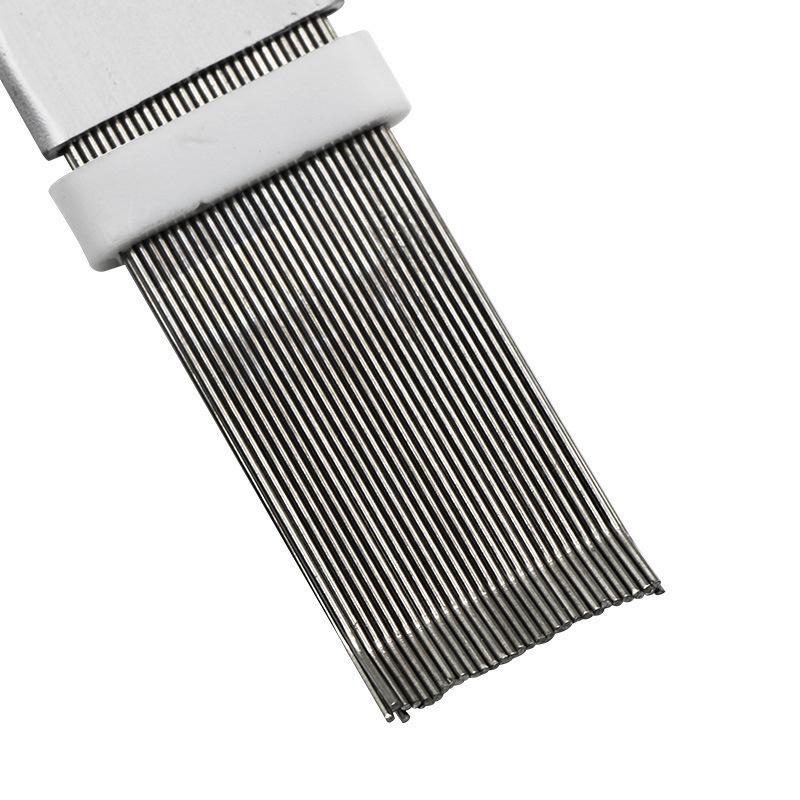 Air Conditioner Fin Comb With Stainless Steel Teeth Nonslip Handle For Ac Repair Home Hvac Maintenance
