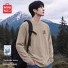MINISO Men's Crew Neck Long Sleeve T-Shirt