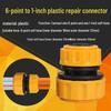 Four-Point Hose Extension Connector for Garden & Car Wash.