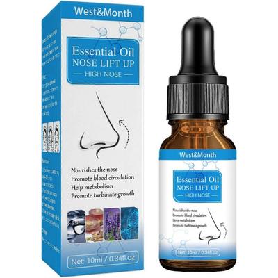 Nose Lift Up Essential Oil Beauty Straighten Shaping Nose Repair Essence Nose Lifting Serum Nose Lifting Up Shaping Natural Essential Oil Charming Wom
