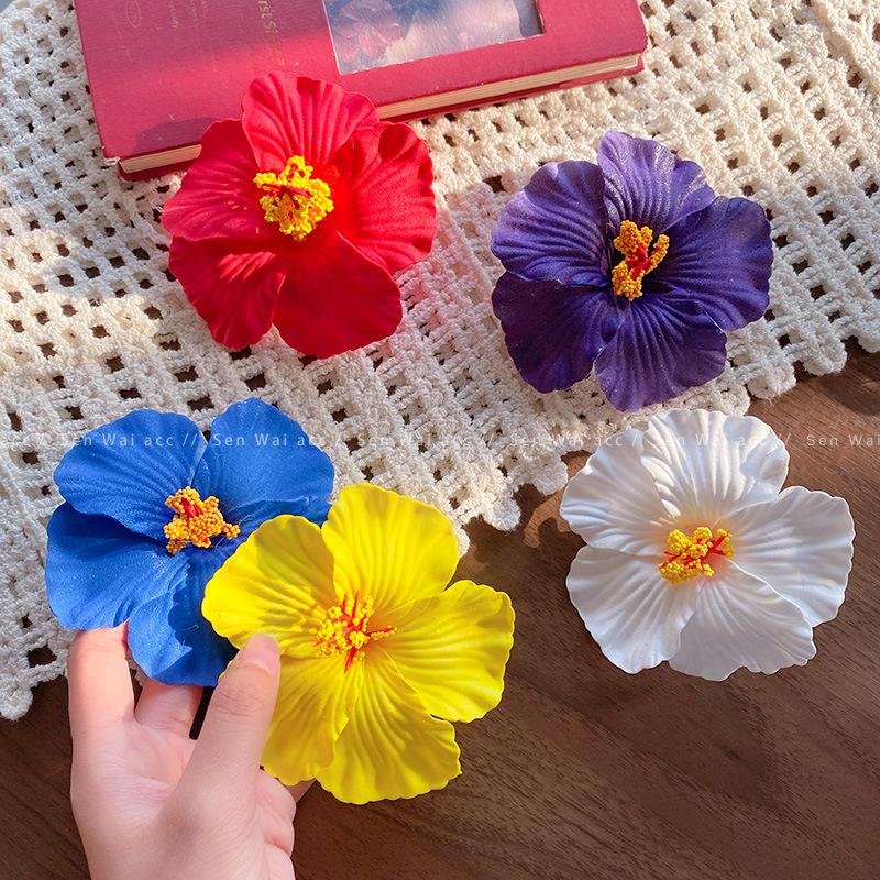 Gesang flower hairpin edge clip bangs clip simulated flower girl sweet little clip cute little flower hairpin headdress