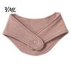 Adjustable Snap Neck Warmer Thermal for Winter Cold Weather, Silk Velvet Wrap, Fleece Lined Gaiter with Hidden Fastening Women, Soft Windproof