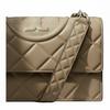 Tory Burch Fleming Adjustable Chain Leather Shoulder Bag Small Soft Cement Women Shoulder Bag 164800-022