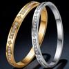 Women's Non-Fading Titanium Steel Gold-Plated Bracelet, Exquisite European & American Design