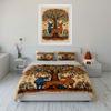 Colorful Tree and Deer. Bedding Sets Duvet Cover Sets Duvet Covers Pillowcases(1 * Duvet Cover 2 * Pillowcases Without Duvet Insert)