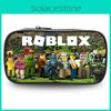 Spacious Roblox Pencil Case Durable Oxford Fabric Fun Designs For Students