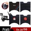 Pratt XinJie 150 Motorcycle Non-slip Waterproof Rubber Foot Mats