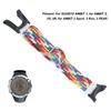 Weave Nylon Watch Strap Breathable Reinforcement Buckle Replacement Watch Band Adjust Size with Screwdrivers for AMBIT 2