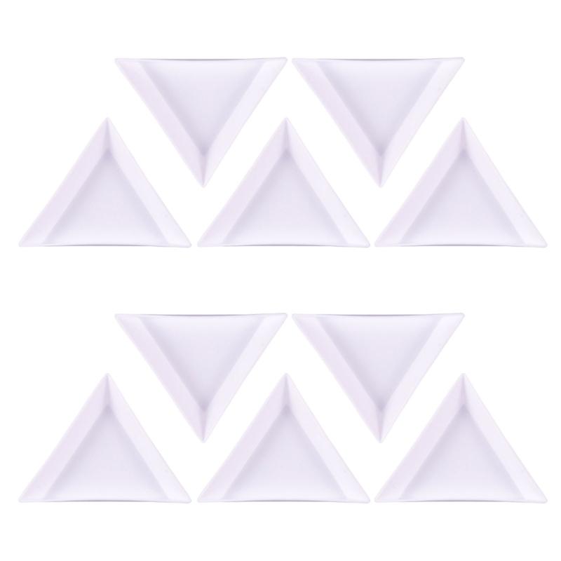 10 Stück Perlen Kunst Bohrmusterplatten Tragbares Zubehör zum Sortieren und Aufbewahren von Perlen Heim- oder Studiogebrauch Organisation