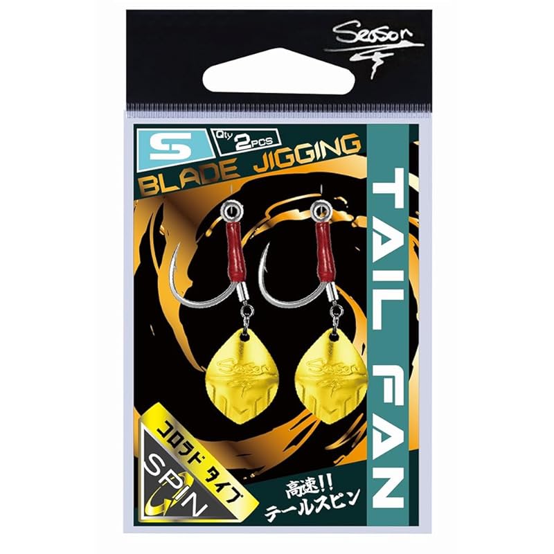 

Season Tackle Tackle) tail fan S gold