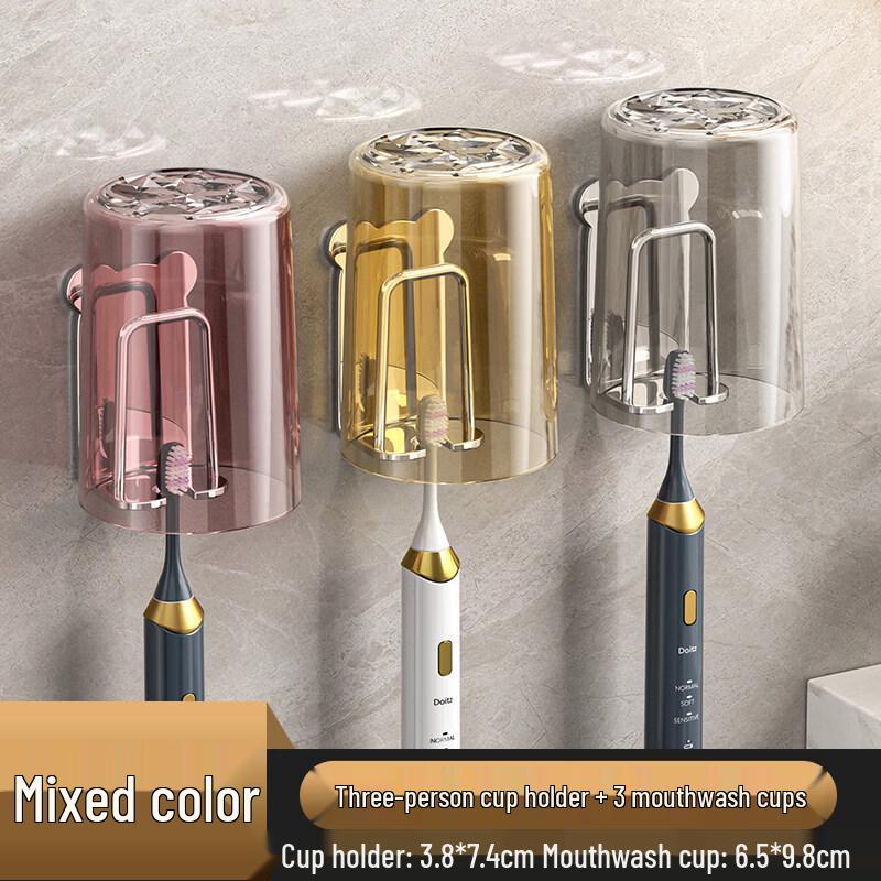LIEI Stainless Steel Toothbrush Holder