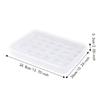 Plastic Refrigerator Egg Holder 30 Grids Egg Tray Practical Egg Storage Box  Home Use