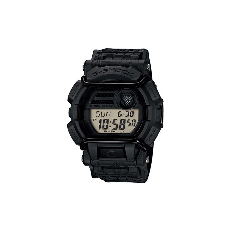 

Casio CASIOG-SHOCKx HUF cooperation model, fashionable, cool and high-end, LCD display, sports waterproof, shockproof and anti-collision, GD-400HUF-1 сірий колір