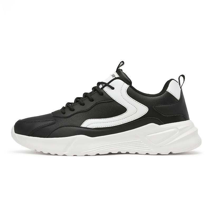 Autumn and winter large size 46 work work leather men's shoes 2025 lightweight non-slip casual sports shoes men