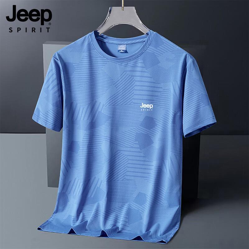 JEEP SPIRIT Men s Casual Short Sleeve T-Shirt 2XL