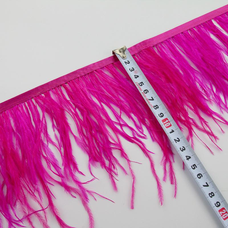 Ostrich Feathers for DIY Jewelry, Clothing Accessories, Cuffs, and Skirt Decoration