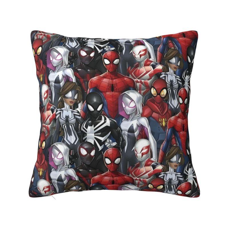 

Custom Nordic Disney Marvel Hero Sofa Cushion Cover Soft Comic Kawaii Cartoon Pillow Case Decoration 12x12Inch
