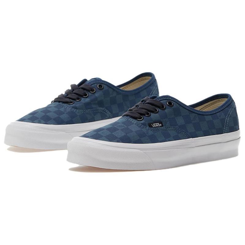Vans Og Authentic Lx 'Checkerboard Navy' Vans VN0A5FBDNVY