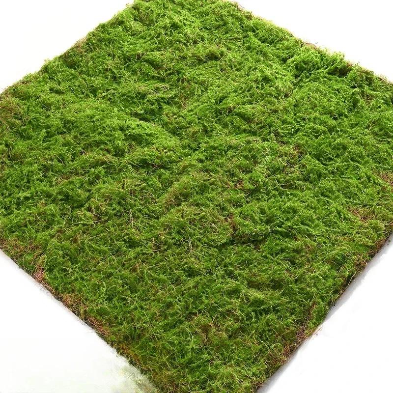 Artificial Turf Moss Simulation Grassland Fake Grass Lawn Carpet Artificial Musgo Turf Synthetic Grass Outdoor Garden Decoration