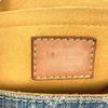 Louis Vuitton M95050 MonogramDenim Mini Pleaty Hand Bag Shoulder Bag blue