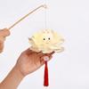 Chinese Style Children's Rabbit Lantern Handheld Glowing Lotus Flower Lanterns DIY Material Bag Handmade