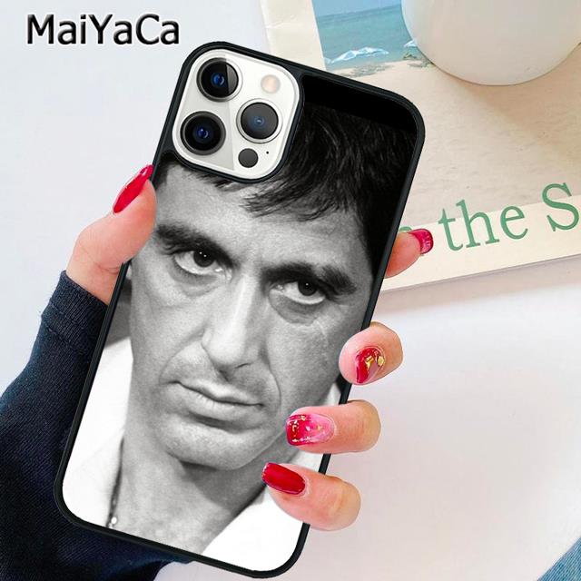 

MaiYaCa Al Pacino Scarface Phone Case Cover For iPhone 17 Air 16 15 plus 11 12 13 14 pro max shell coque iPhone 11pro max