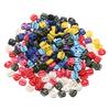 20st 4mm Flerfärgade Hål Plaststoppare Snörlås Bönbåge KlädskoSnöre Sportkläder Tillbehör
