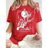 Japanese Cherry Blossom Design Women'S T-Shirt Loose Cotton T Shirts Crewneck Trendy Short Sleeve Y2K Summer Casual Streetwear