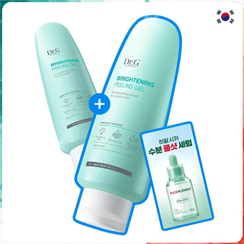 

Dr.G Brightening Peeling Gel Special Set (120 g + 60 g + Hyal-Cica Serum 2 ml)