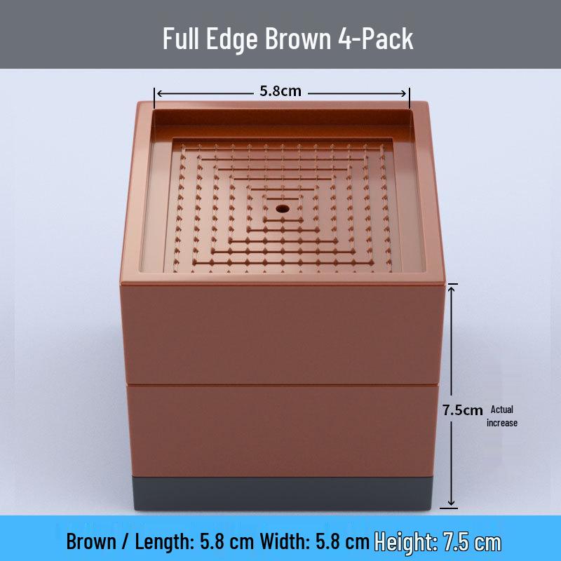 Non-Slip Furniture Heightening Pads for Table, Sofa, Coffee Table, TV Cabinet - Shockproof Leg Risers