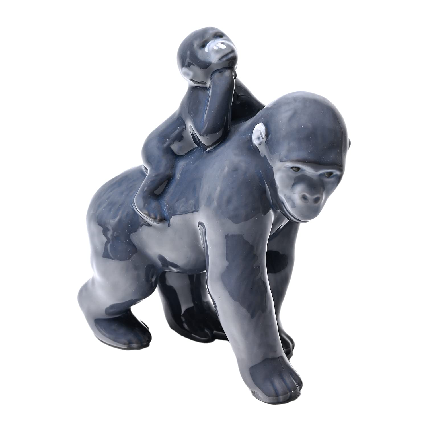 

Royal Copenhagen Annual Figurine 2023: Gorilla Mother and Child, 1252073, 1066059 [Parallel Import]